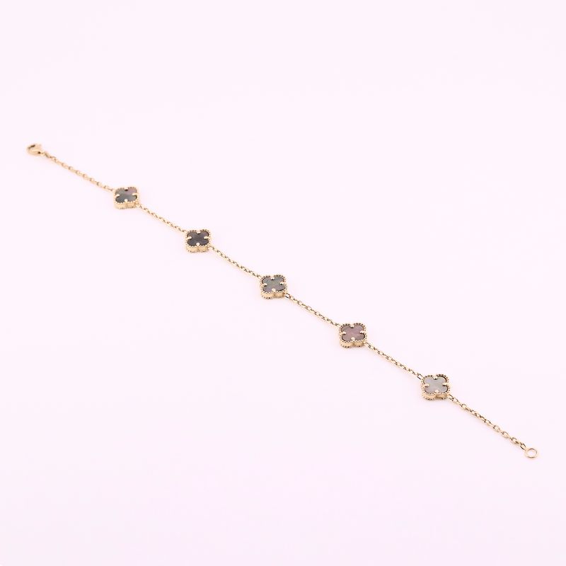 Pulsera Tipo Van Cleef 14k 4.9 G 18cm