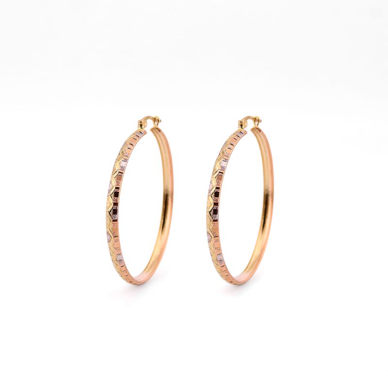 Arracadas Satinas 14k 5.1g