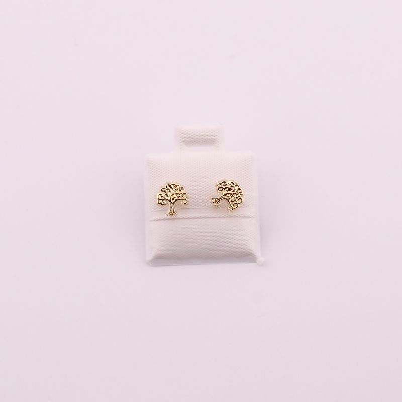 Broqueles Arbol De La Vida 10k 0.2g