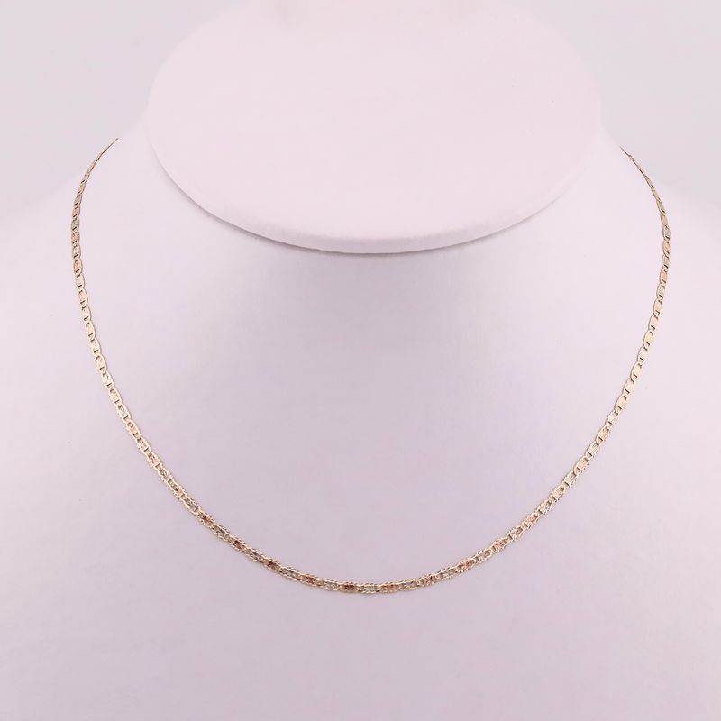 Cadena Valentino 14k 2.5g 50cm