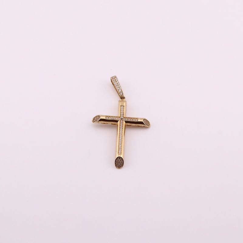 Dije Cruz C/p Bcas  14k 3.7g