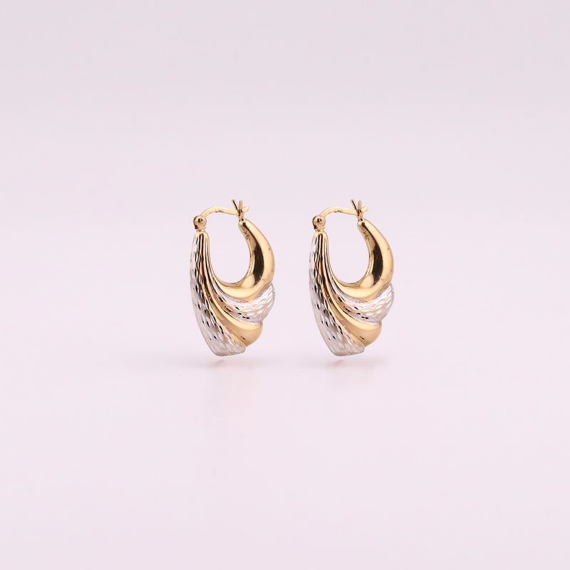 Arracadas Canasta Tnos  14k 3.3g