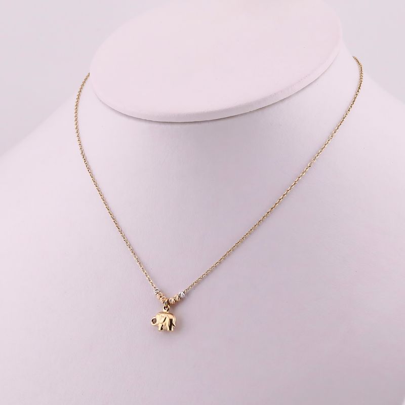 Gargantilla Elefante  14k 2.1g