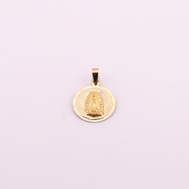 Dije Virgen Circ. 14k 2.4g