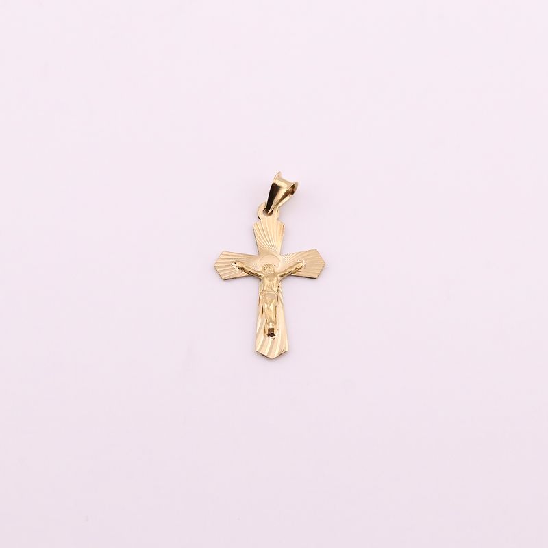 Dije Cruz Cristo  14k 1.4g