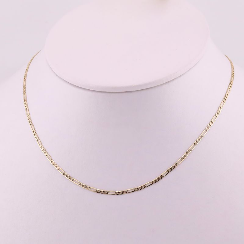 Cadena Cartier Dimant. 14k 2.2g 40cm
