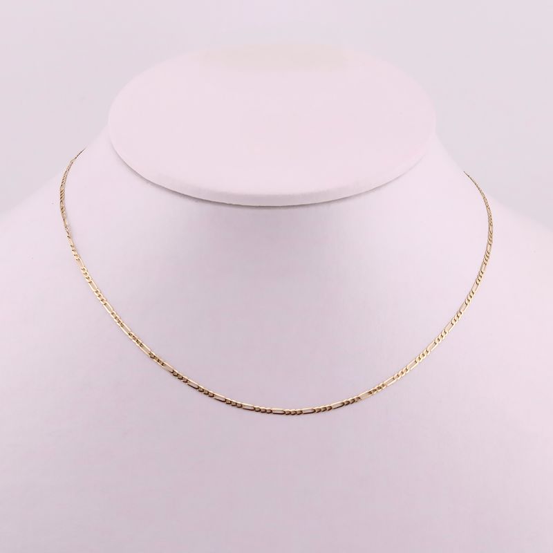 Cadena Cartier Dimant. 14k 1.7g 50cm