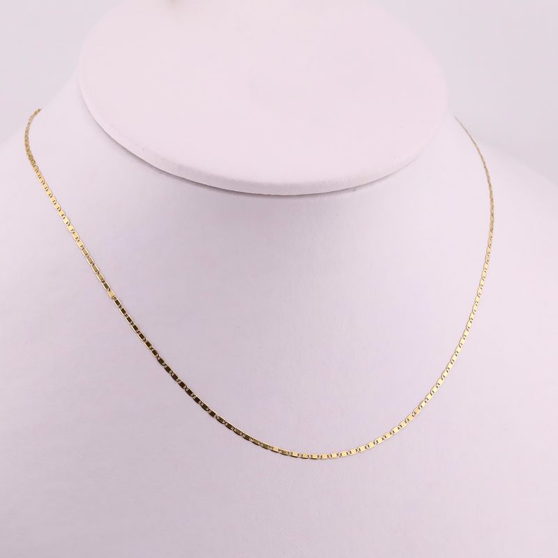 Cadena Valentino 14k 0.9g 40cm