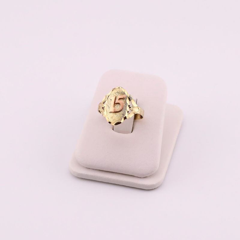 Anillo 15 Años 14k 2.2g #8