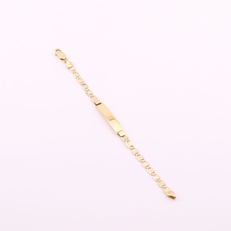 Esclava Valentno 14k 4g 13cm
