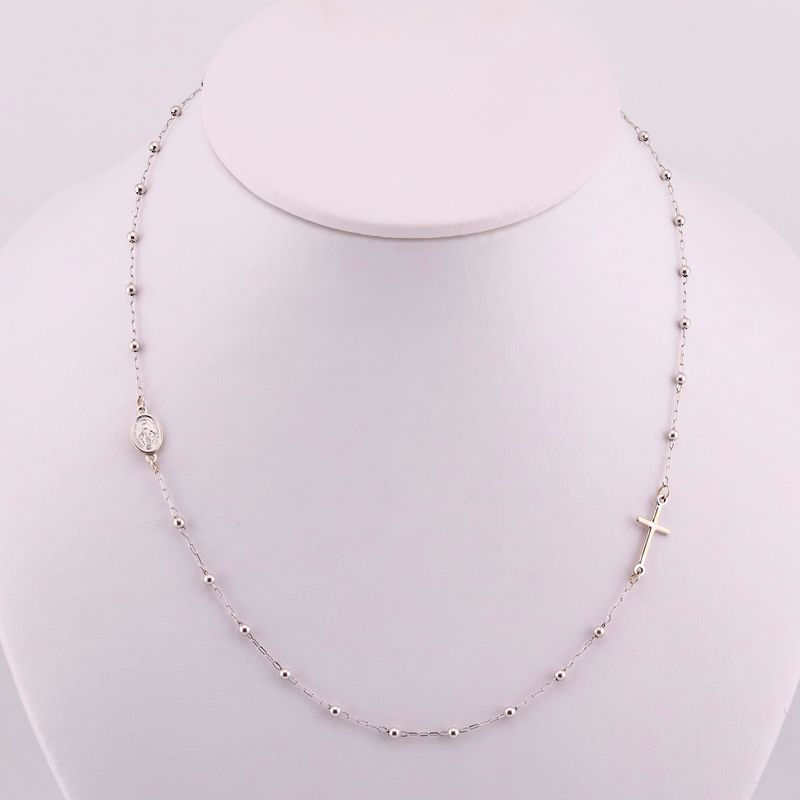 Gargantilla Blanca 14k 3.6g