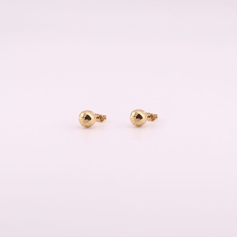 Aretes Esfera 14k 1.3g