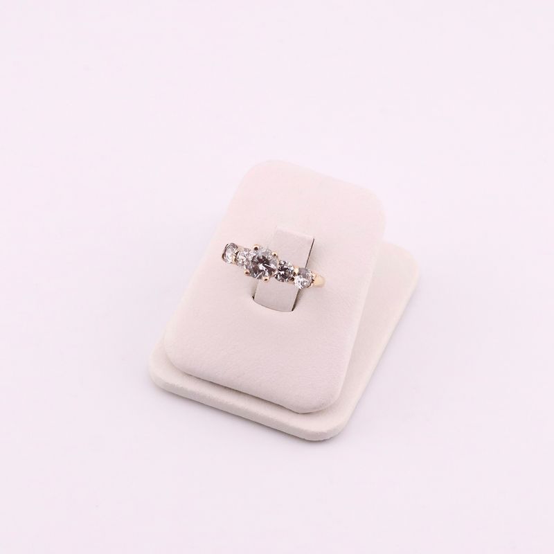 Anillo C/p Bca  10k 2.9g #6.5