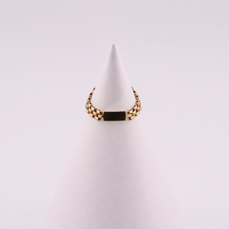 Anillo Tipo Rolex 14k 1.9g #8