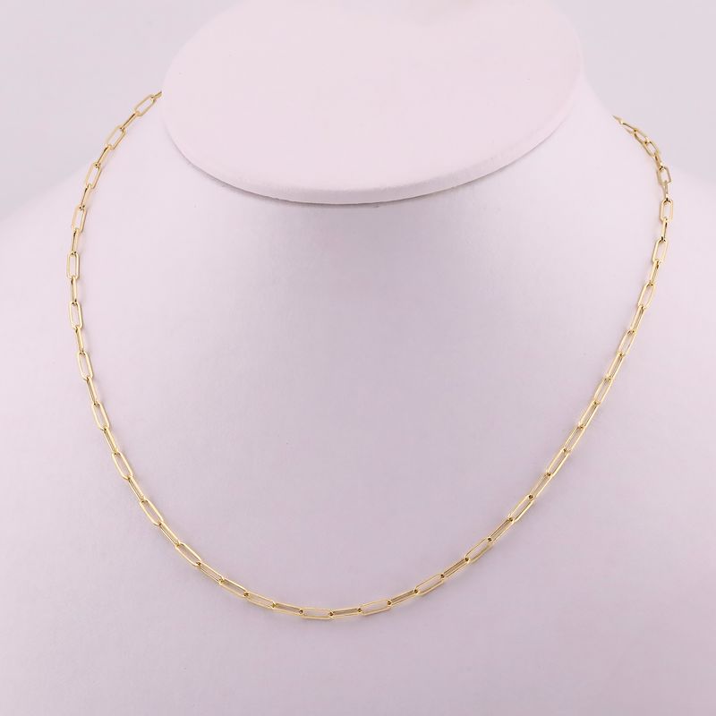 Cadena Eslabon Inv. 14k 2.6g 60cm