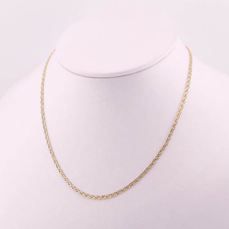 Cadena Doble Tejido  14k 2.6g 60cm