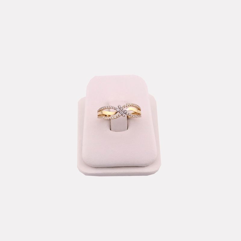 Anillo Enlazado 14k 2.1g #8