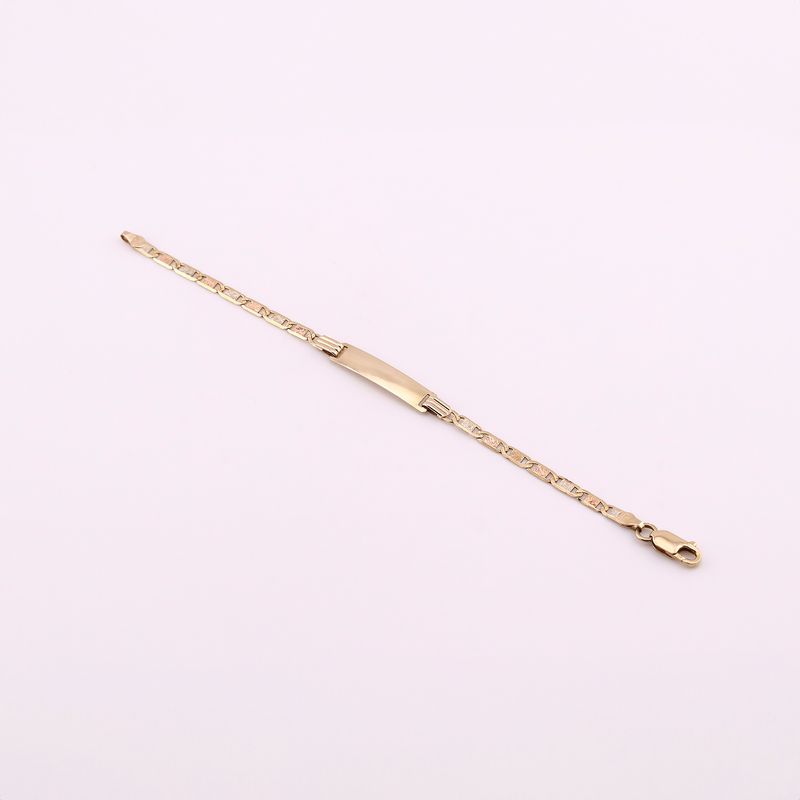 Esclava Valentino 14k 3.7g 15cm