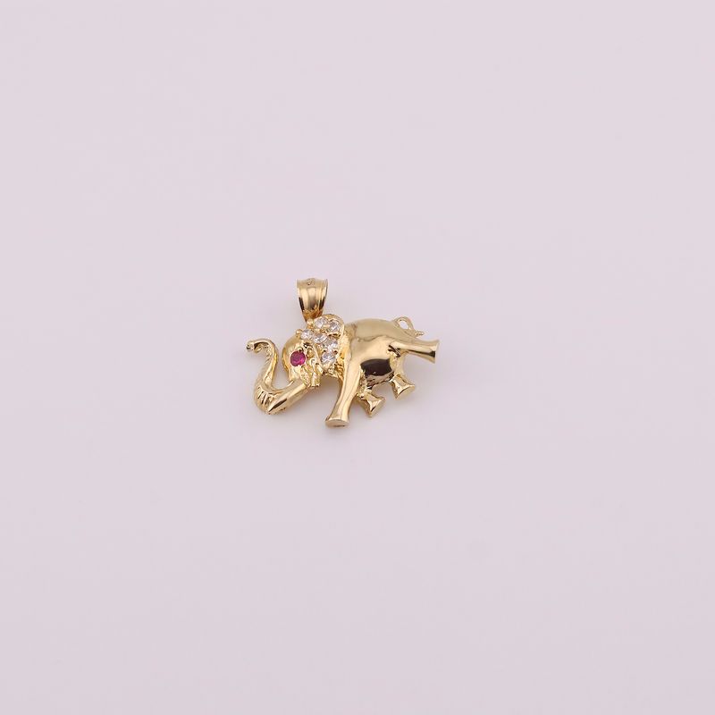 Dije Elefante  C/p 14k 5g