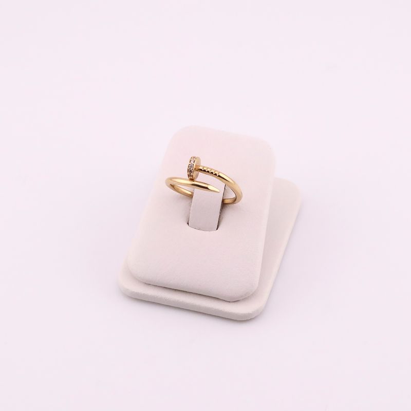 Anillo Tornillo C/p Bca 14k 2.8g #7