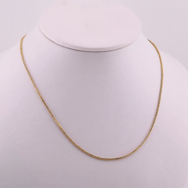 Cadena Espiga  14k 1.7g 50cm