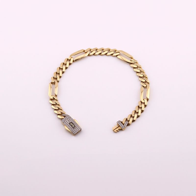 Pulso Monaco C/p Bcas 14k 7.1g 18cm