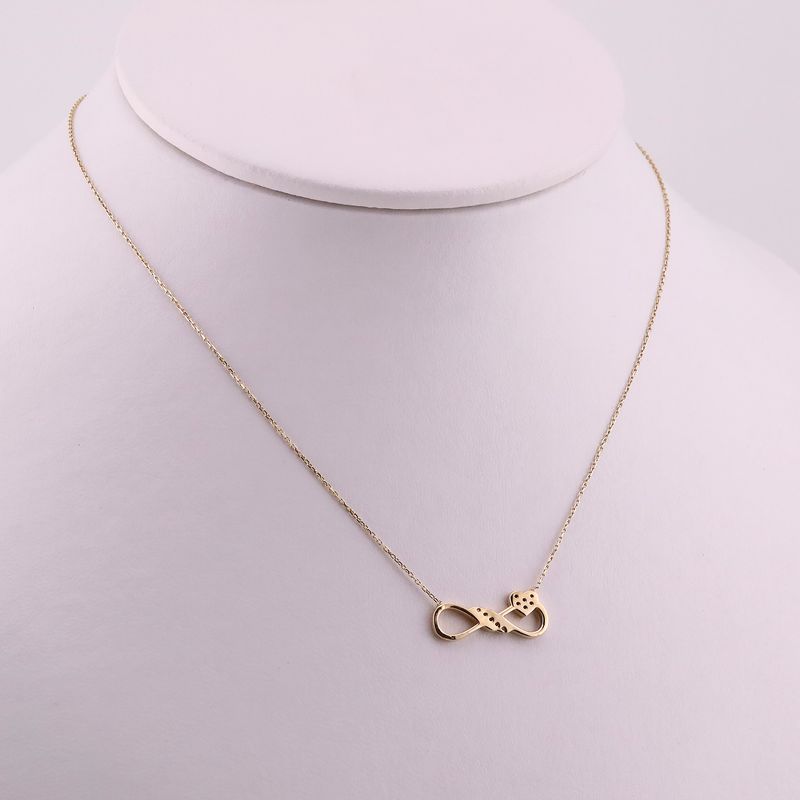 Gargantilla Infinito  14k C/p 14k 2.1g