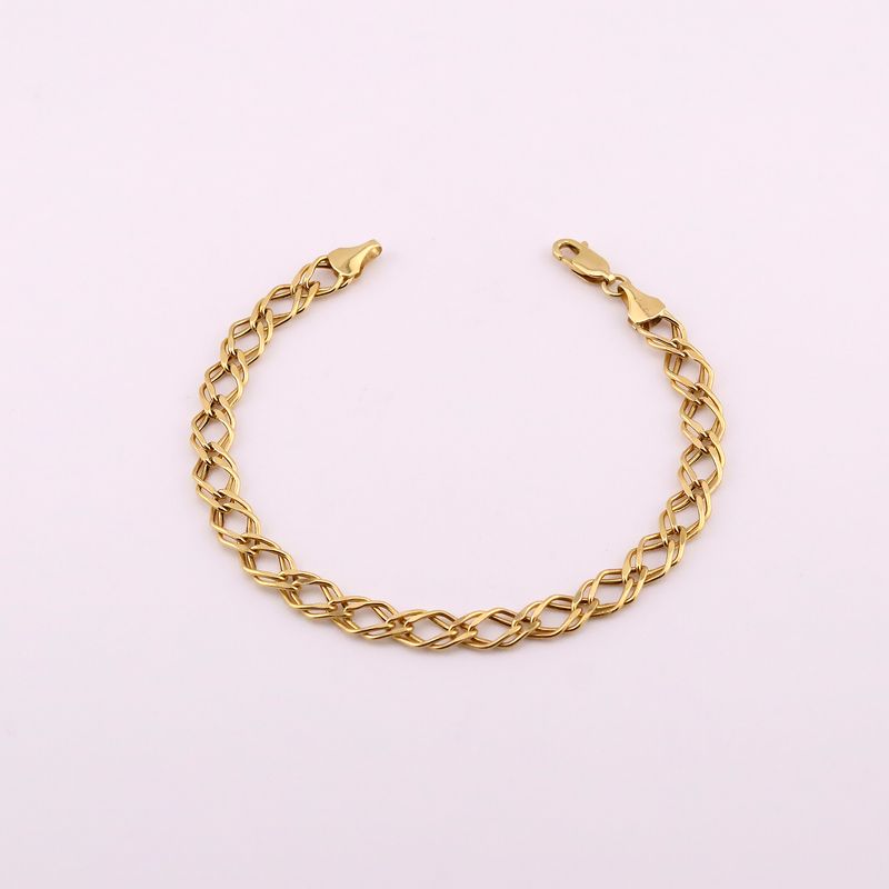 Pulsera Encaje G. 14k 3.1g 17cm