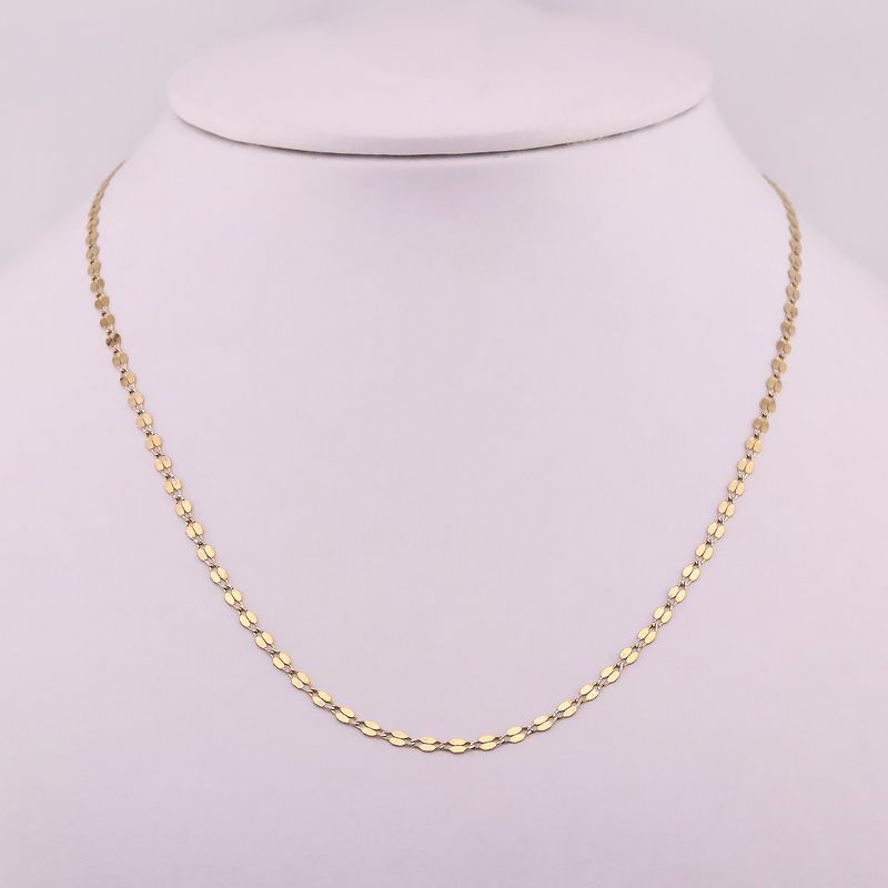 Cadena Mixta 14k 1.4g 44cm