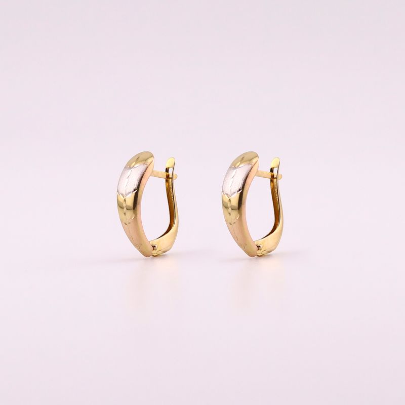 Aretes Grapas 14k 2.1g
