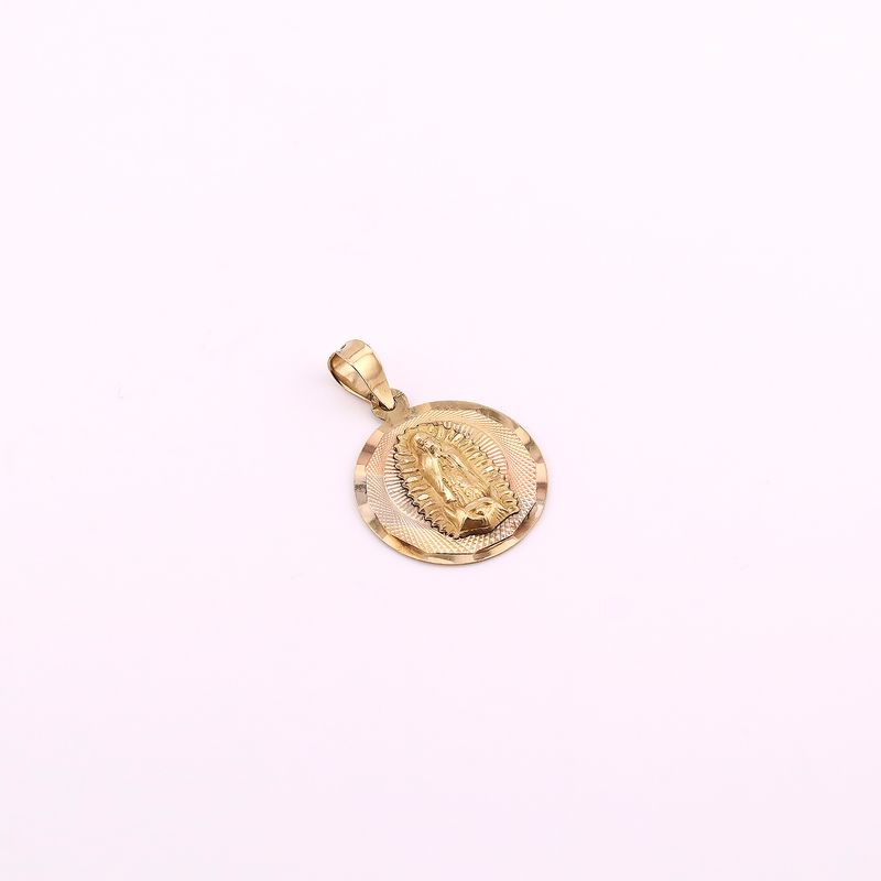 Dije Virgen Circ. 14k 2.4g