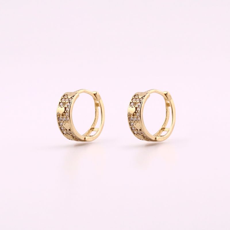 Aretes Grapas Grapa Crzn C/p 14k 2.3g