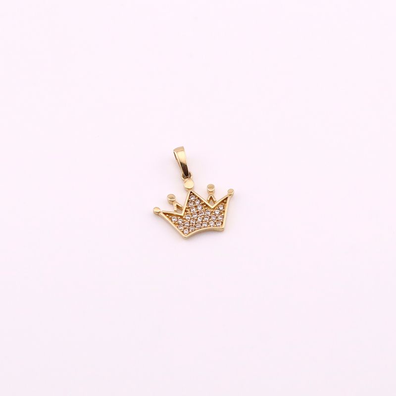 Dije Corona C/p Bca 14k 0.9g
