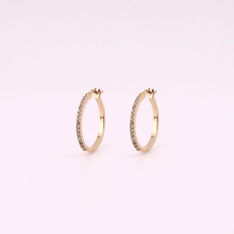 Arracadas C/p Bca 14k 2.5g