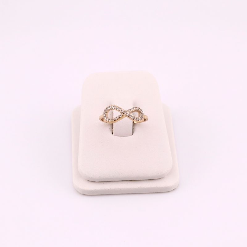 Anillo Infinito C/p 14k 1.4g #6.5