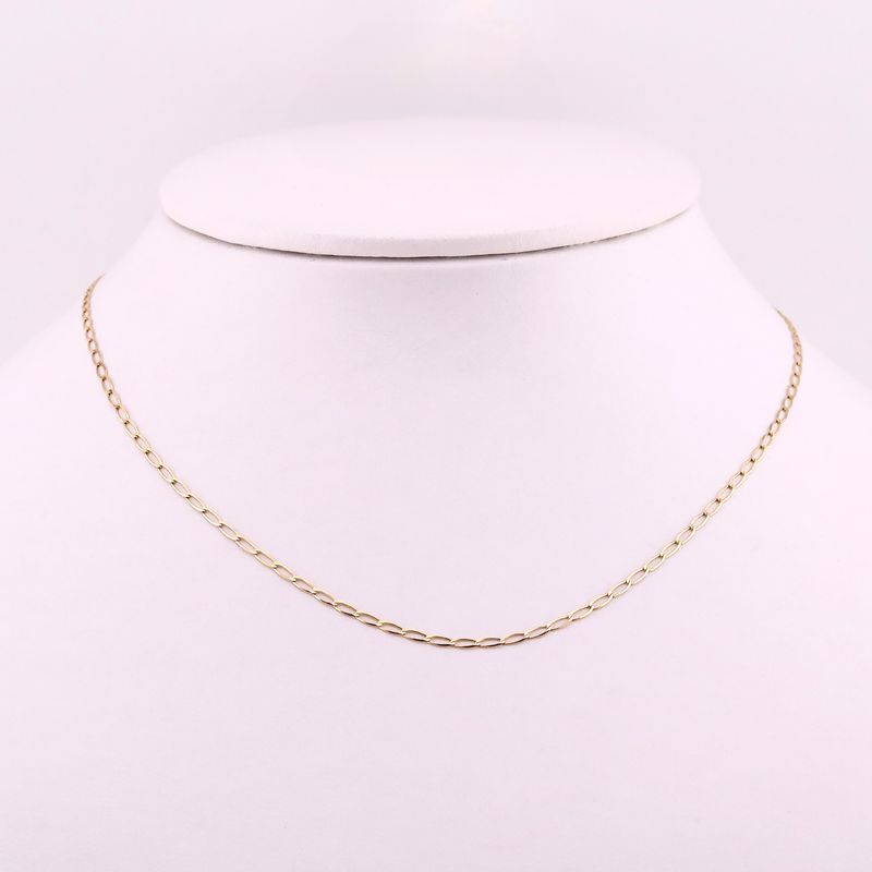 Cadena Esabon  14k 1.5g 40cm