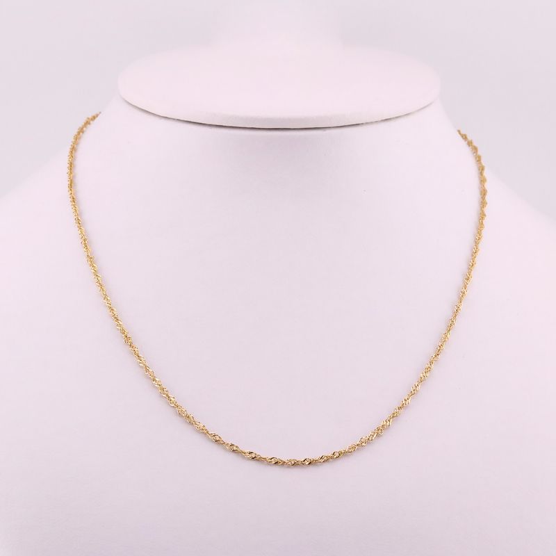 Cadena Torzal 14k 1.1g 45cm