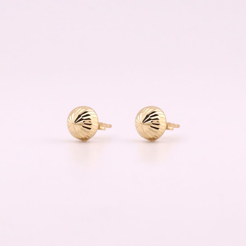 Aretes Hongo 14k 1.2g