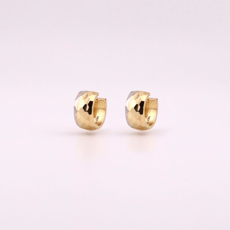 Arracadas Relimadas 14k 2.8g