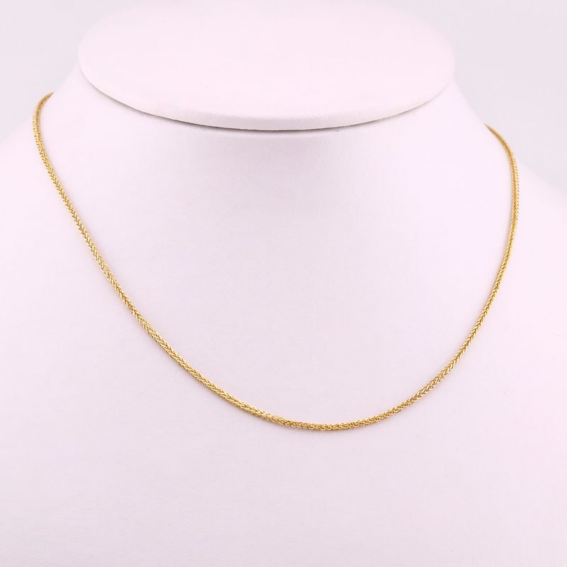 Cadena Espiga  14k 1.7g 50cm