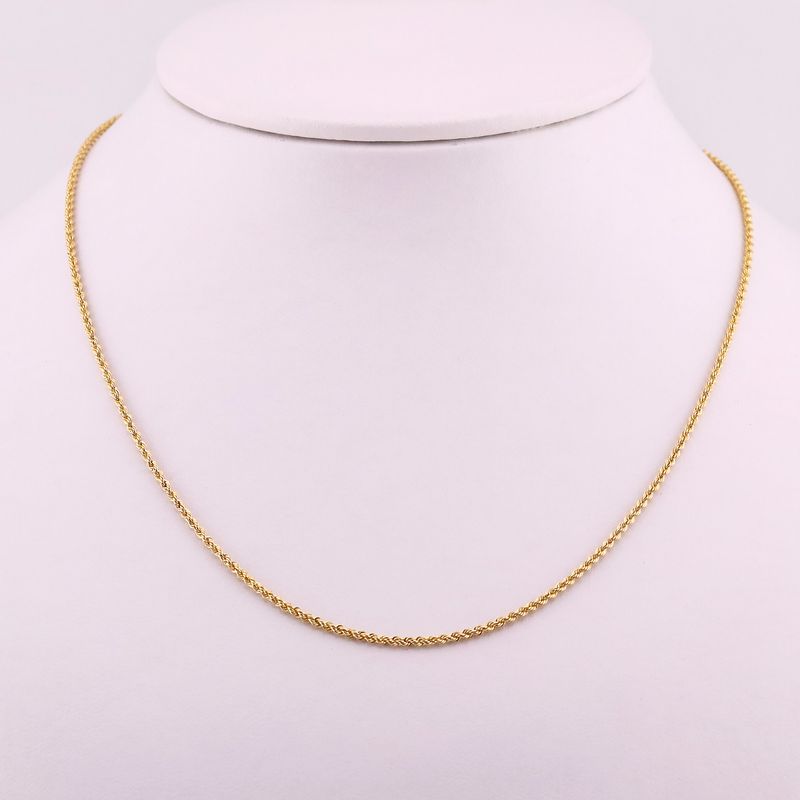 Cadena Torzal 14k 1.4g 45cm