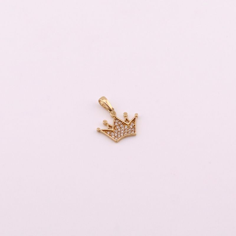 Dije Corona C/p Bca 14k 0.9g