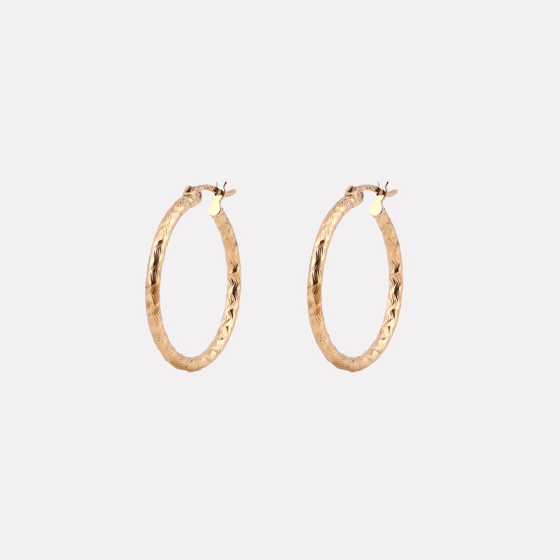 Arracadas Relim. 14k 2.2g