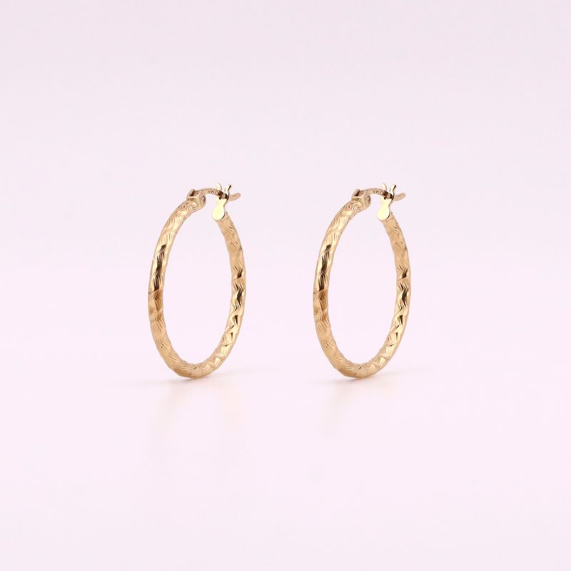 Arracadas Relim. 14k 2.2g