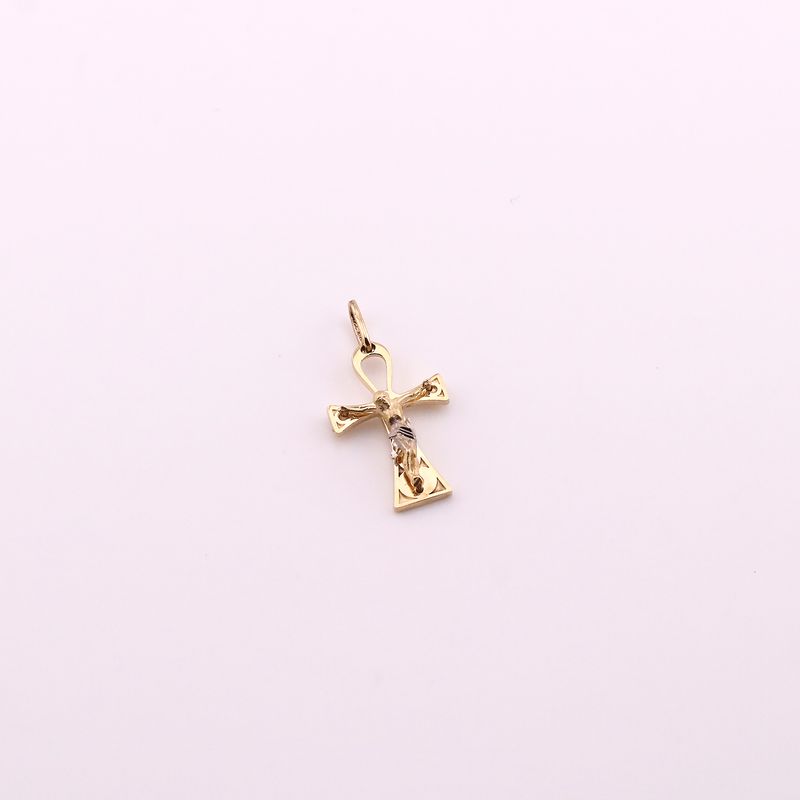 Dije Cruz Cristo 14k 2g