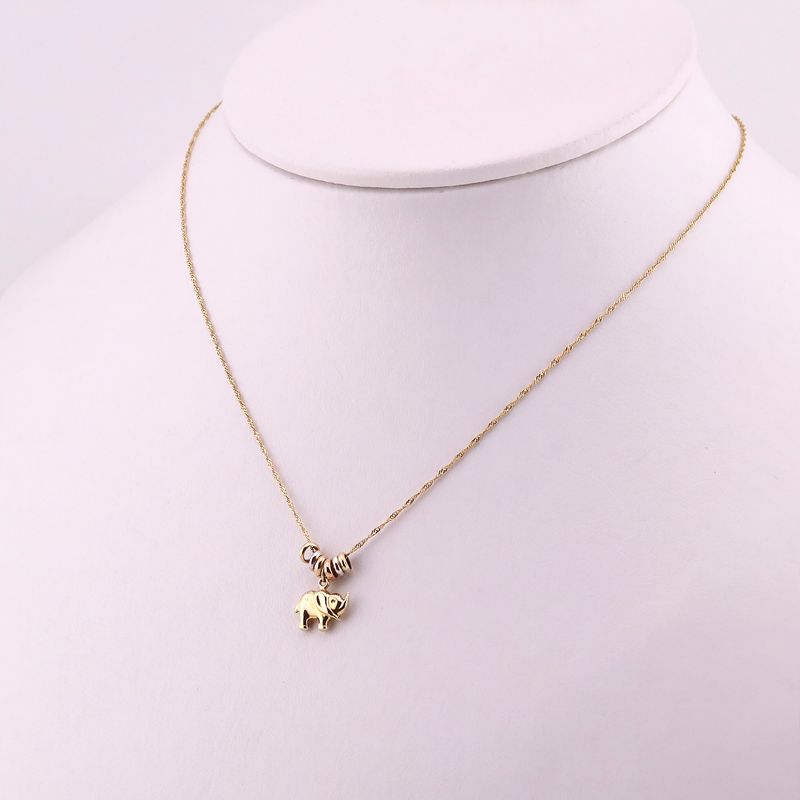 Gargantilla Elefante 14k 1.8g