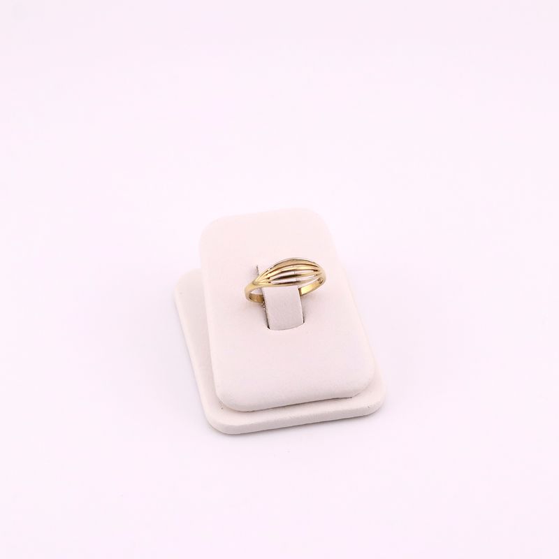 Anillo Ondas 10k 1.4g #6