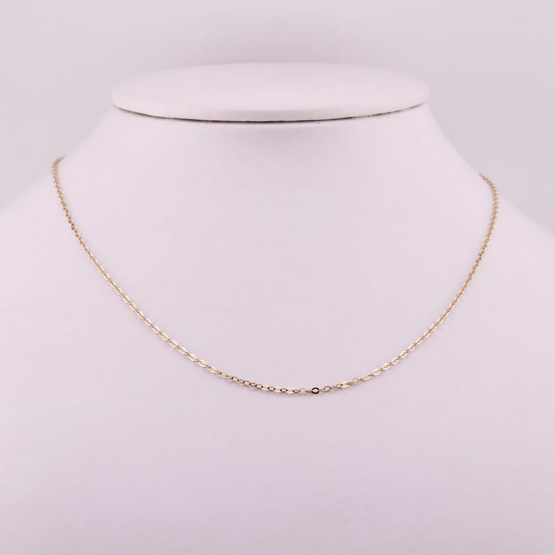 Cadena Eslabon Invert. 14k 1.3g 48cm
