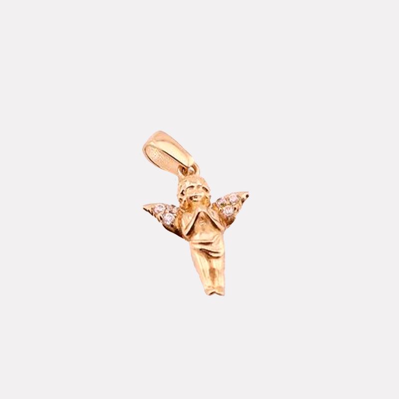 Dije Angel C/p 14K 1.4g