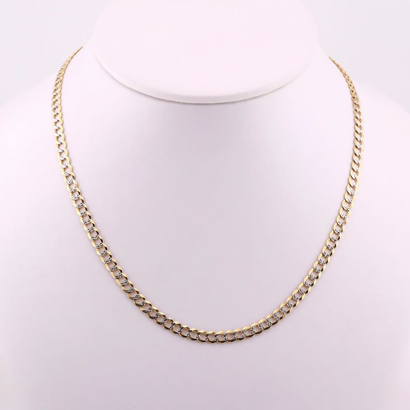 Cadena Eslabon Dimant. 14k 12.1g 50cm